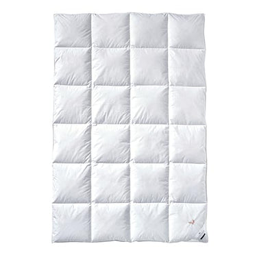 Billerbeck Daunendecke - E04 Gold Edition - Bettdecke für alle Jahreszeiten - 135 x 200 cm Decke mit echten Daunen - Wärmestufe Mittel im Sale